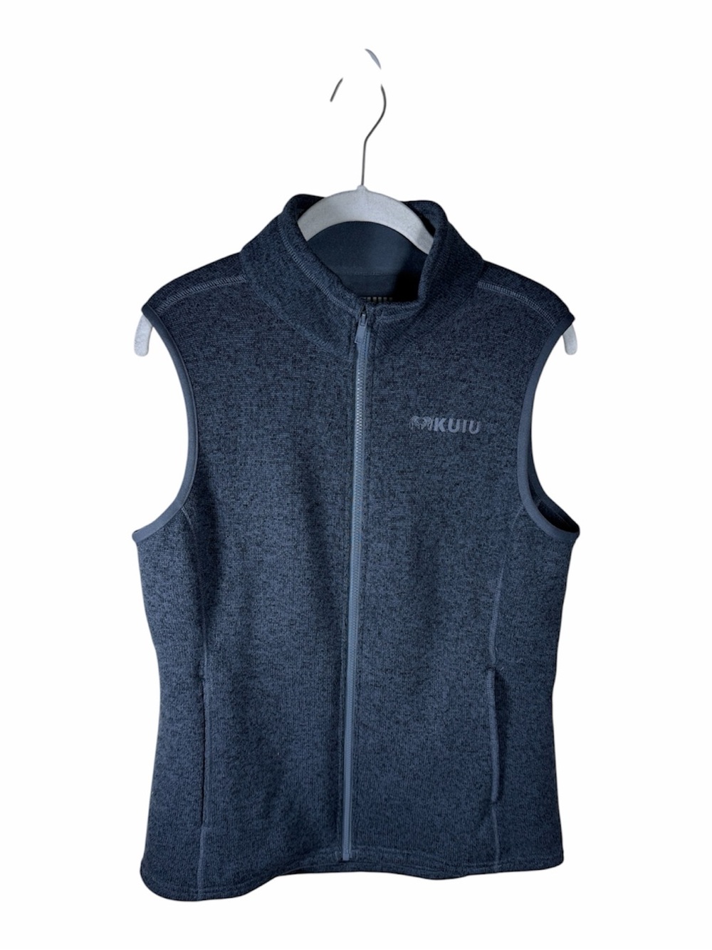 KUIU Women's Dark Heather Navy Fleece Vest